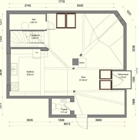 Lägenhet Xtremely Penthouse 2 Story, 3 Bdr Apartment, 104 M2