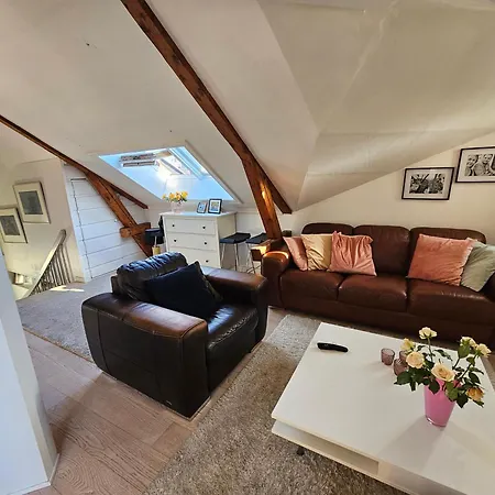 Xtremely Penthouse 2 Story, 3 Bdr Apartment, 104 M2 * אוסלו
